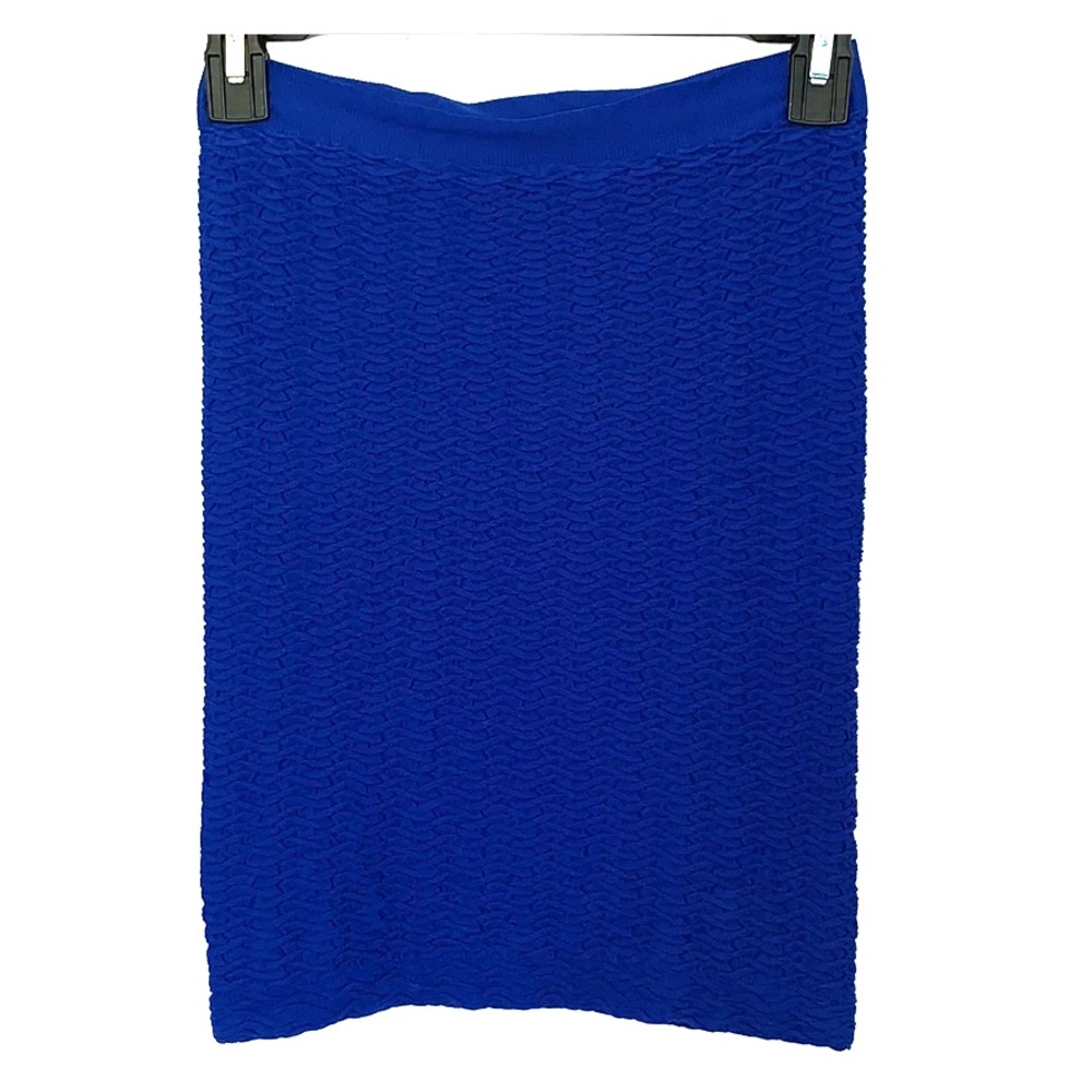Stretchy skirt, royal blue, S/M